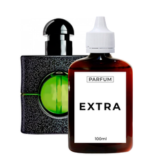 Наливні парфуми EXTRA №398, жіночі 100 мл (аромат схожий на BLACK OPIUM ILLICIT GREEN), BLACK OPIUM ILLICIT GREEN